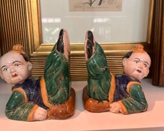 Vintage Chinese Laughing Boys