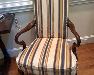 Vintage Queen Anne Style Arm Chair...We Have a Pair!!