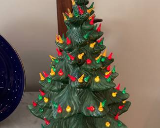 Vintage Ceramic Christmas Tree