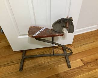 Antique hobby horse frame