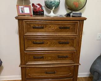Chest, 1918-1945 Globe, moon globe