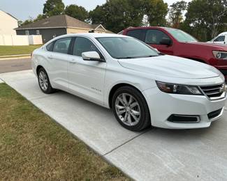 2016 Chevy Impala. 110K miles
New Tires. Good condition. $5,000.00