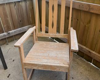 Cypress rocker 