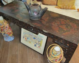Vintage Lacquer Table