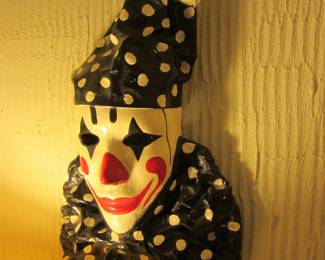 Vintage D'Losantos Paper Mache Clown