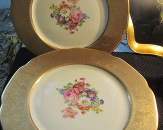 Vintage Pirkenhammer Czechoslovakia Porcelain Plates