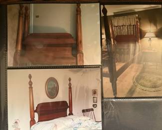 Maple Bed 1840's Full Size with slats