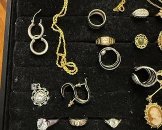 Pics of just some of the Beautiful Vintage Jewelry from Brooches to Rings to Watches to Turquoise to Sterling to Gold to Watches and much more!!!