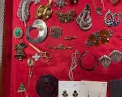 Pics of just some of the Beautiful Vintage Jewelry from Brooches to Rings to Watches to Turquoise to Sterling to Gold to Watches  to Bangles and much more!!!