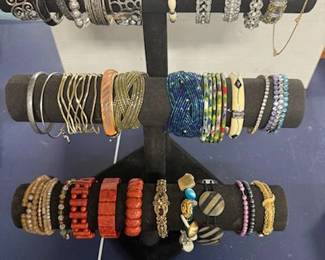 Pics of just some of the Beautiful Vintage Jewelry from Brooches to Rings to Watches to Turquoise to Sterling to Gold to Watches  to Bangles and much more!!!