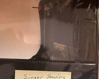 Antique Singer Sewing Machine gwzblnpc