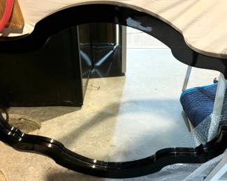 6. Mirror w/ Black Lacquer Frame (36" x 27")