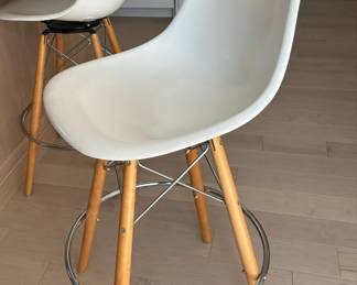 9. Set of 4 Bar Stools (seat ht 29")