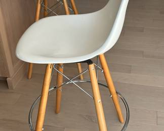 9. Set of 4 Bar Stools (seat ht 29")