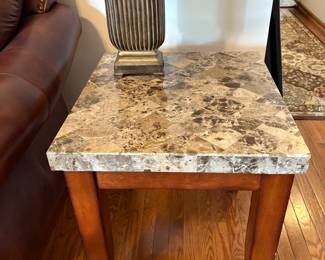 Marble Top End Table Set and Coffee Table