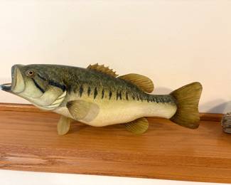 Wood Carved Fish 
