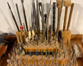 A Collection of Carving Tools