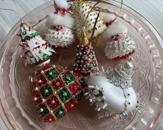 Handmade Beaded Ornaments