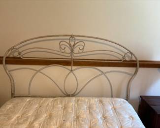 Queen Size Iron Headboard