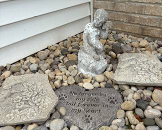 Cement Garden Art