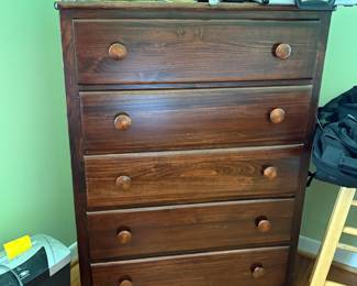5 drawer chest of drawers 