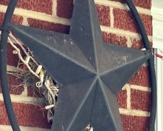 Outdoor metal art