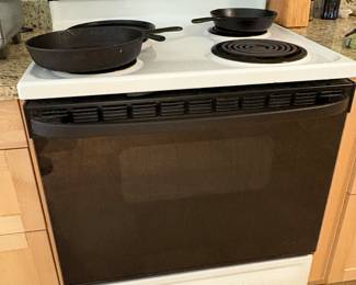 Hot point electric stove