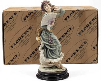 Giuseppe Armani Figurine: Figurine Of The Year 1998 - "Violet" 756C With Original Box