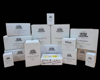 15Pc Heritage Village Collection Dickens' Village Series Small Accessory Figures