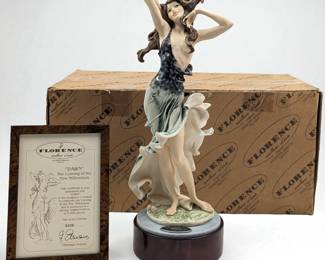 Giuseppe Armani Figurine: Limited Ed. 2102/5000 "Dawn The Coming Of A New Millennium" With COA