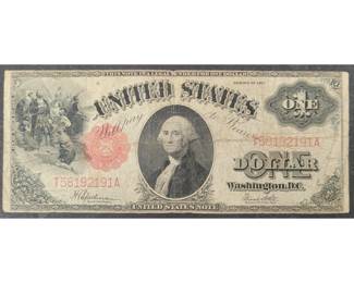 1917 Series $1 "Sawhorse" U.S. Legal Tender Note