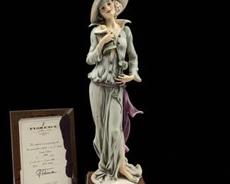 Giuseppe Armani Figurine: Limited Ed. 66/5000 "Grace" 383C w/ COA And Box
