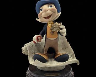 Giuseppe Armani Figurine: Walt Disney "Jiminy Cricket" 379C With Original Box