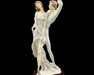 Large Giuseppe Armani Figurine: "Dancers Group" 588F With Original Box