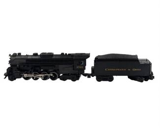 Mint Condition Vintage Lionel #2765 Chesapeake & Ohio Locomotive And Tender