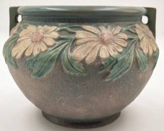 Vintage Roseville Pottery Dahlrose Jardiniere