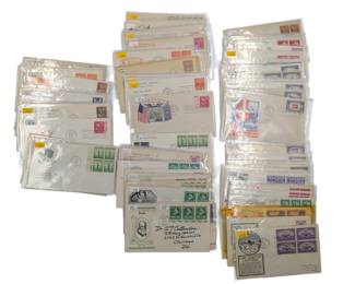 A Collection Of 100+ Prewar First Day Cover Stamps