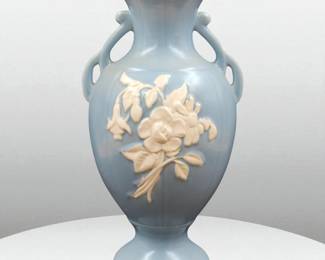 Weller Pottery Signed "Cameo" Vase In Mint 13" Tall