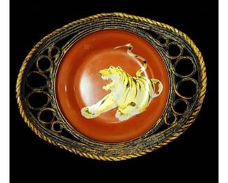 19th C Antique Japanese Hand Painted Lacquered Dish Signed