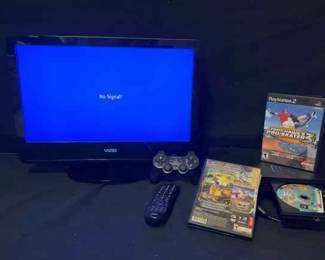 PlayStation2 Vizio Monitor
