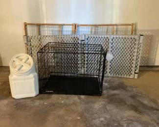 Pet Crate And Gate