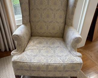 Custom wing chair