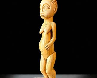 Exceedingly RARE And Museum Quality Tabwa Mipasi Ancestor Bone Figure
