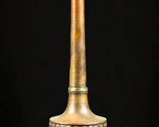 Antique Meiji Era Japanese Bronze Vase 19th Century