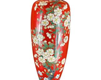 A Fine Japanese Meiji Period Cloisonne Vase, ca 1890