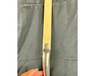Rare And Pristine 19th Century English Victorian Bone And Sterling Silver Pageantries