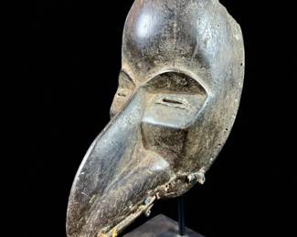 19th Century Dan Bird Mask, Specifically Known As A Ge Gon Or Gagon Mask
