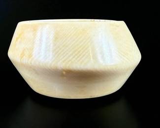 Vintage One Piece Large Carved Bracelet