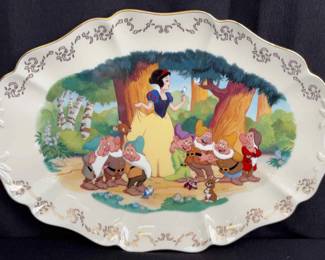 Unused Lenox Disney’s Snow White Platter 