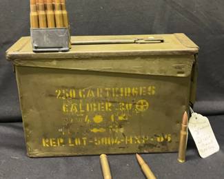 204 M1 Rounds * 68 Loose & 136 In Endblocks